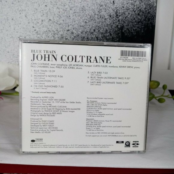 Vintage John Coltrane Blue Train CD 1997 90's Music - Picture 13 of 15